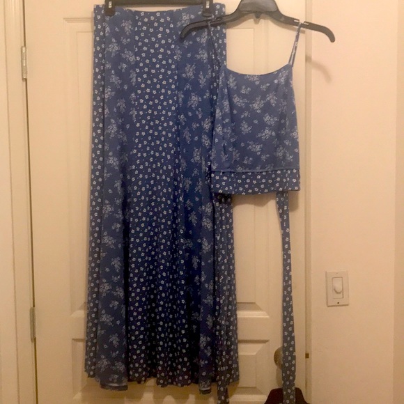 Boho skirt and crop top - Picture 1 of 1